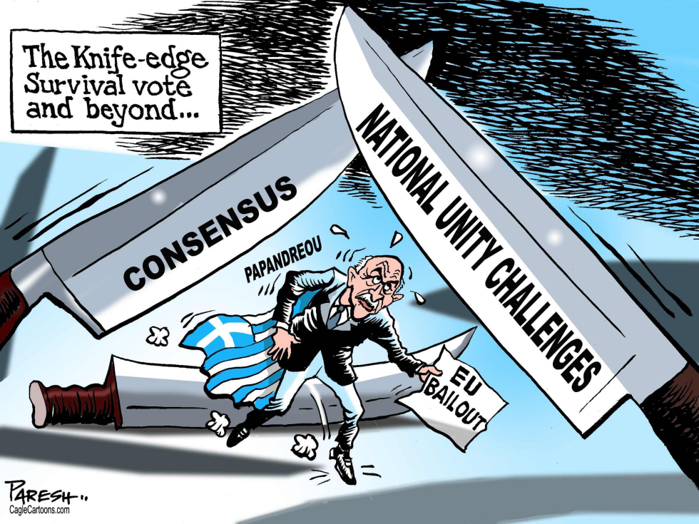 Greece PM's challenges COLOR