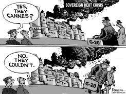 G-20 AT CANNES by Paresh Nath