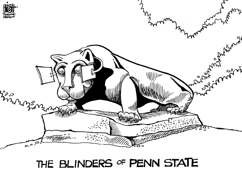 PENN STATE ABUSE, B/W