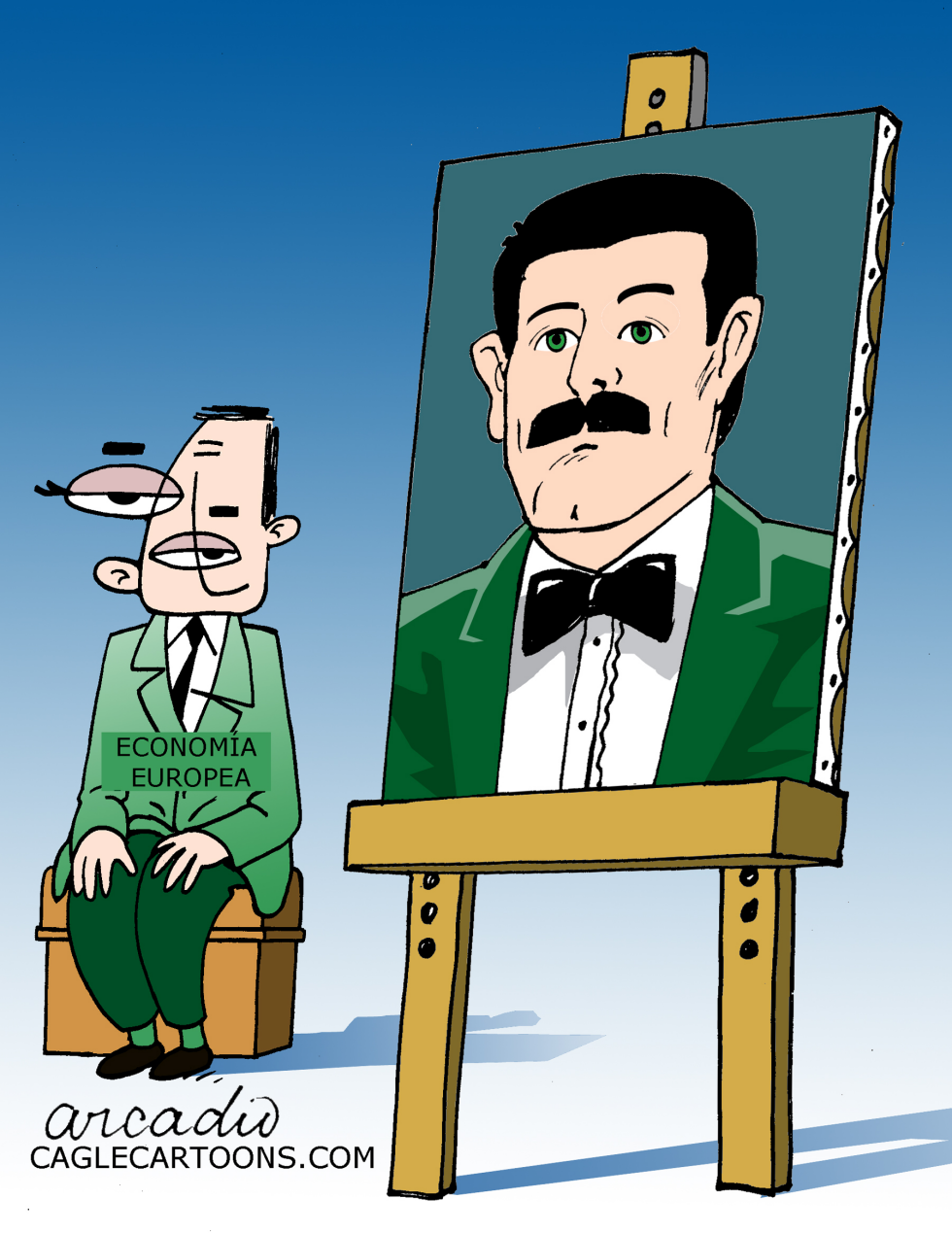 Retrato surrealista extremo