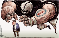 JOE PATERNO SCANDAL  by Rick McKee