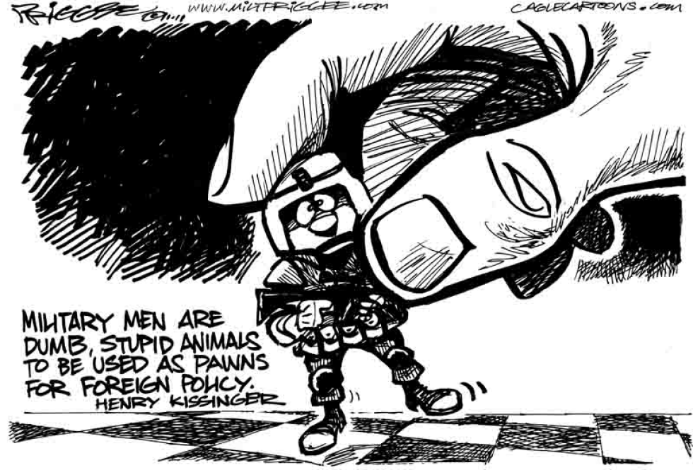  MILITARY MEN by Milt Priggee