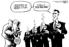 THE ROMNEY PLAN by Nate Beeler