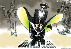 EL AYATOLLAH SE ALOCA /  by Pat Bagley