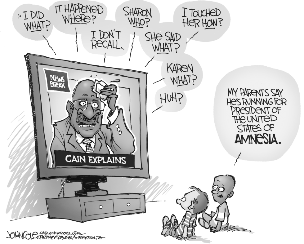Cain amnesia BW