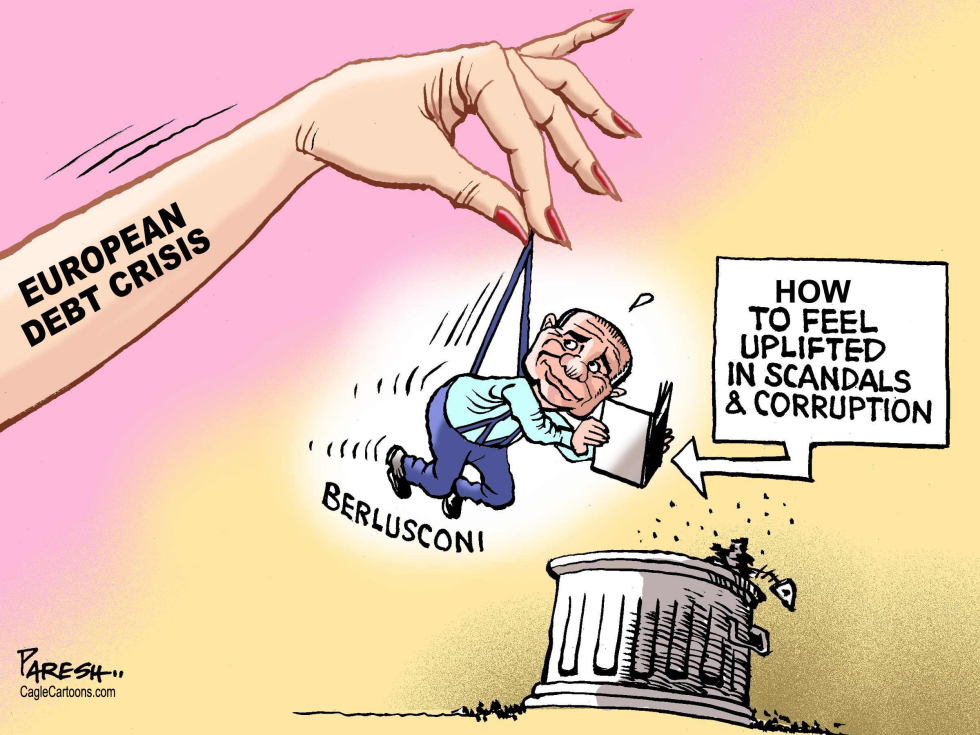 Berlusconi at bay COLOR