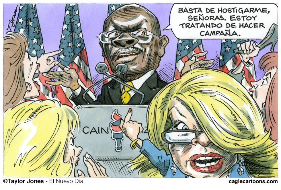  HERMAN CAIN SE QUEJA  by Taylor Jones