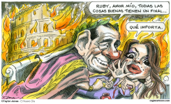 ARRIVEDERCI BERLUSCONI - by Taylor Jones