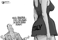 BERLUSCONI by Cam Cardow