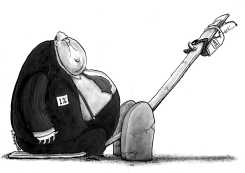 MASSIVE DAMAGING WEALTH INEQUALITY by Brian Adcock