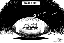 COLLEGE SPORTS SCANDALS by Nate Beeler