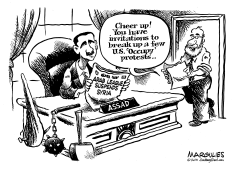 ARAB LEAGUE SUSPENDS SYRIA by Jimmy Margulies