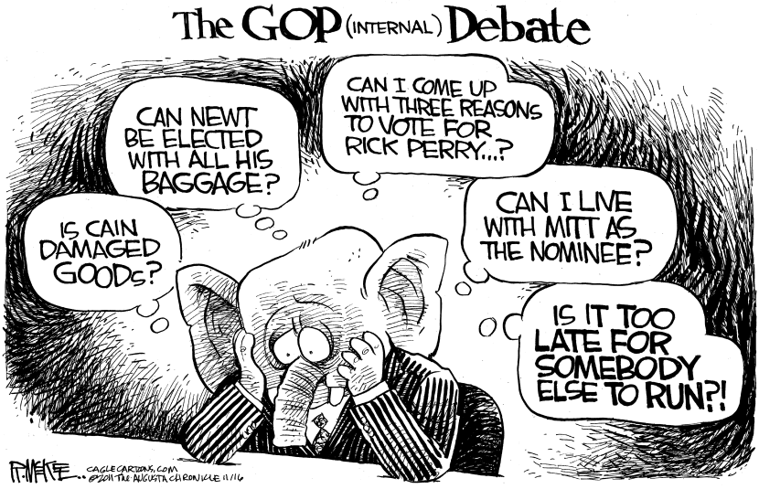 The GOP internal Debate