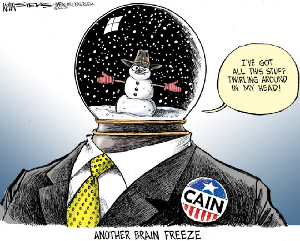  ANOTHER BRAIN FREEZE by Kevin Siers