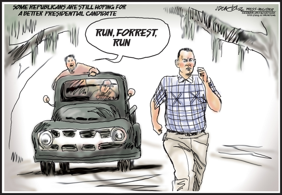 Run, Forrest, Run for GOP president