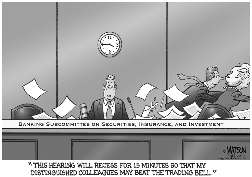 Insider Traders in Congress
