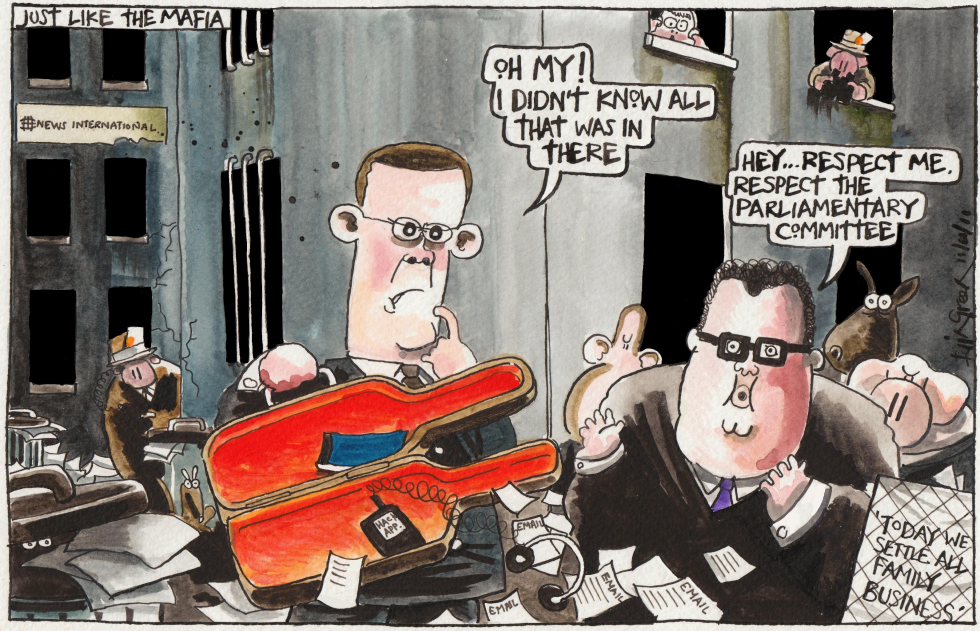 Media Mafia and Meddling MP