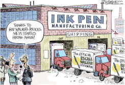 GOV SCOTT WALKER RECALL by Joe Heller
