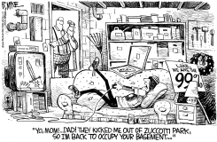 OCCUPY PARENTS BASEMENT by Rick McKee