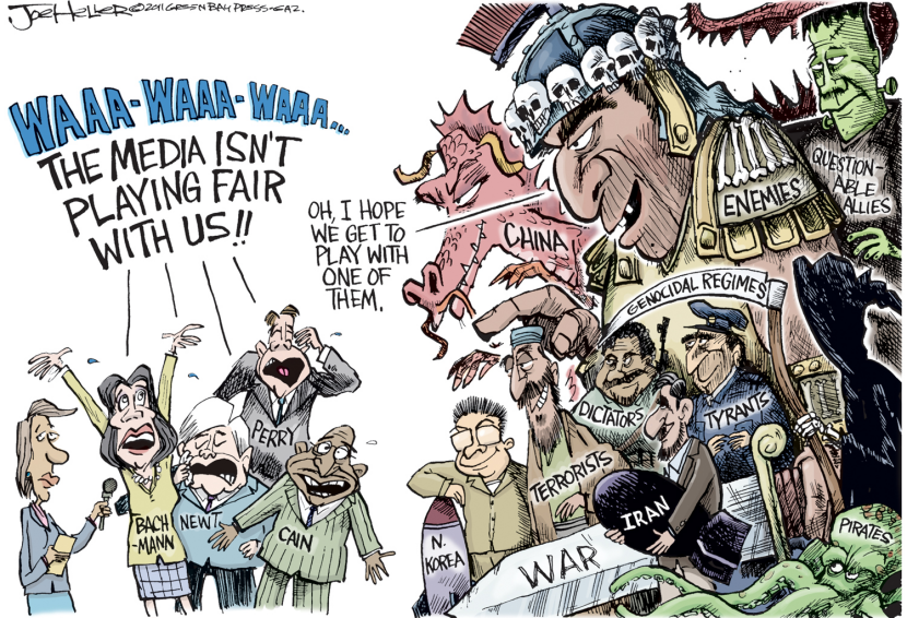Candidates and the media