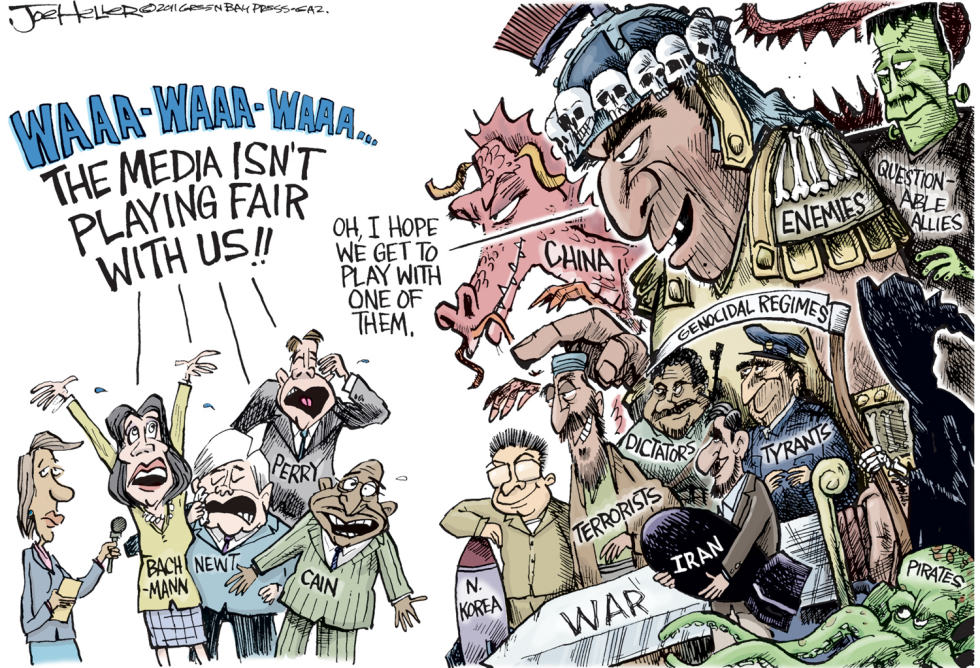 Candidates and the media