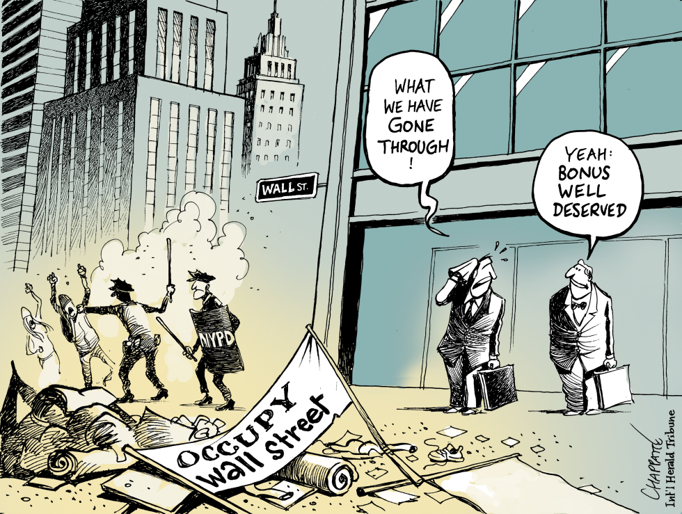 After the evacuation of OCCUPY WALL STREET