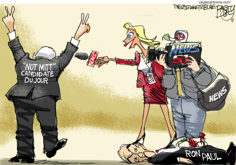 Ron Paul Underfoot
