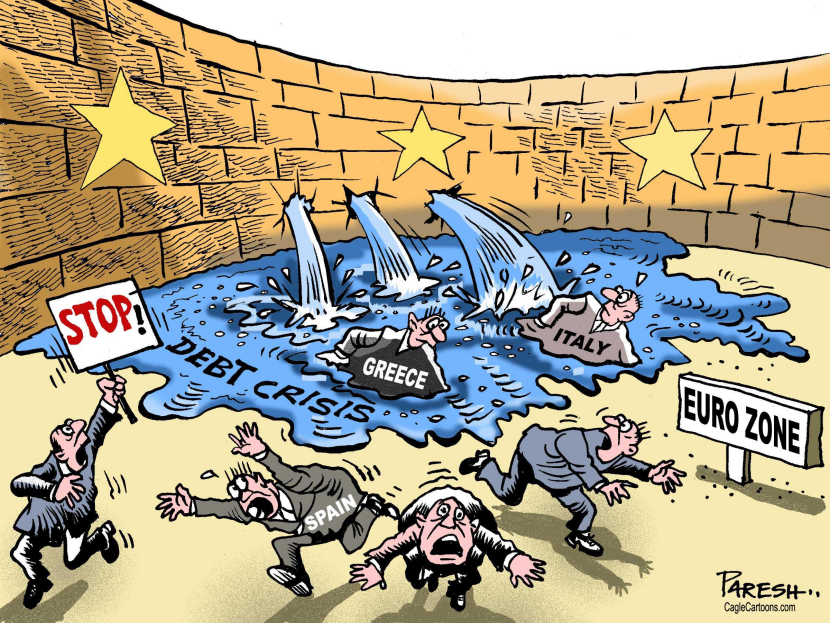 Eurozone panic COLOR