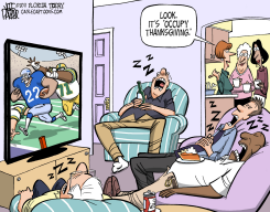 OCCUPY THANKSGIVING by Jeff Parker