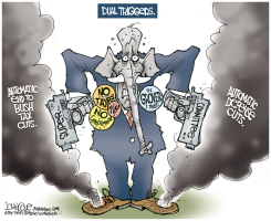 DUAL TRIGGER CUTS  by John Cole
