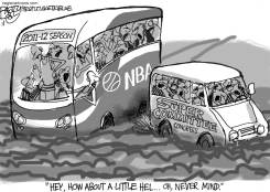 NBA SUPERCOMMITTEE by Pat Bagley