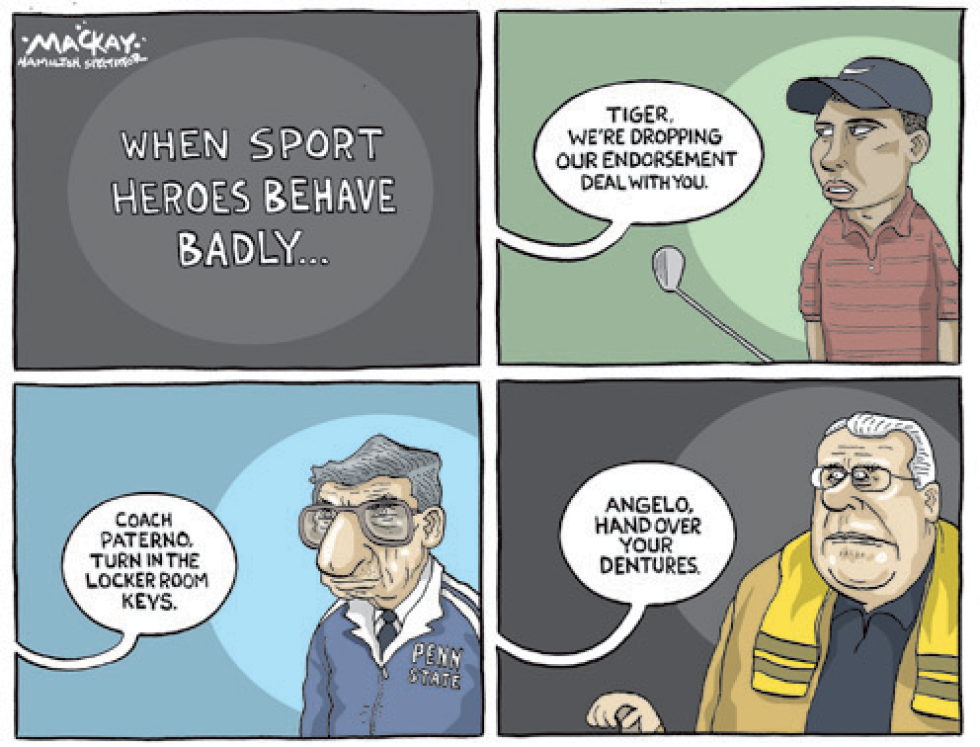 Sport Heroes Behave Badly