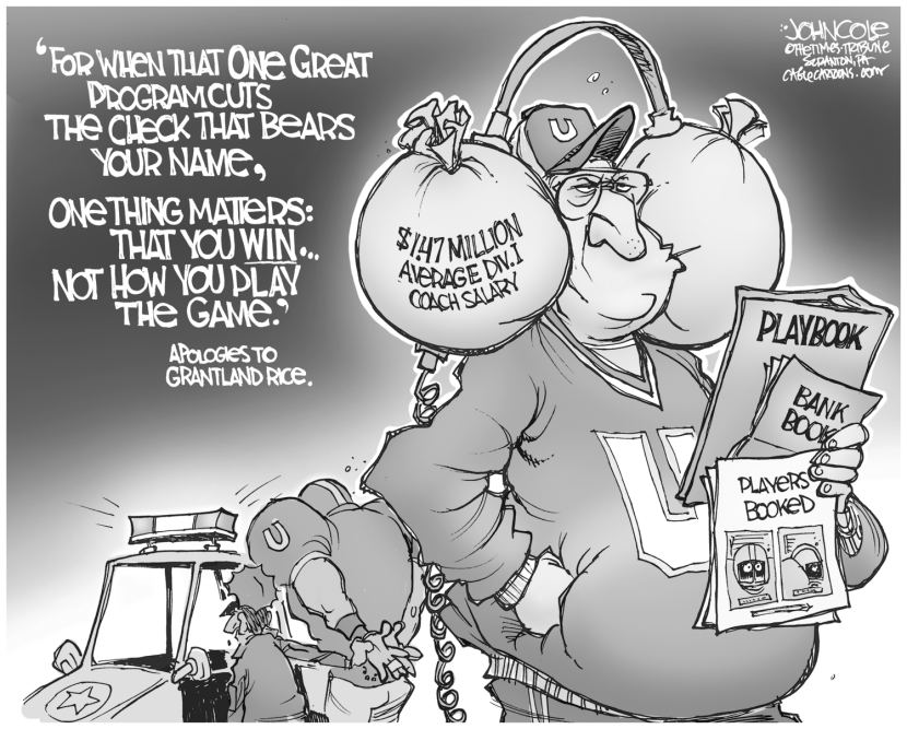 NCAA coach salaries BW