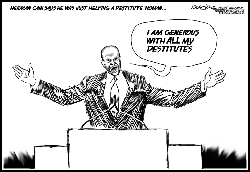 Herman Cains "Destitutes"