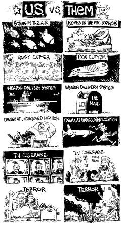 US VS THEM by Daryl Cagle