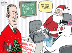 WAR ON CHRISTMAS by Rob Tornoe