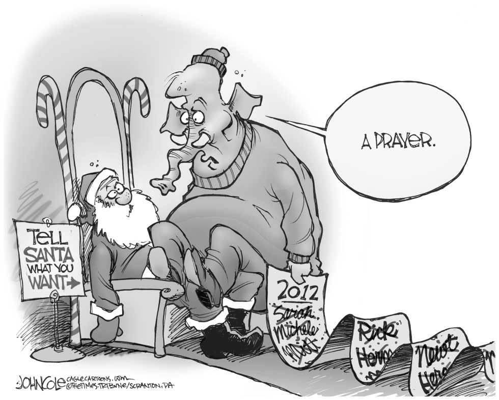 GOP wants a prayer BW