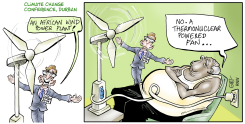 CLIMATE CHANGE CONFERENCE by Damien Glez