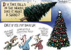 HOLIDAY TREE by Joe Heller