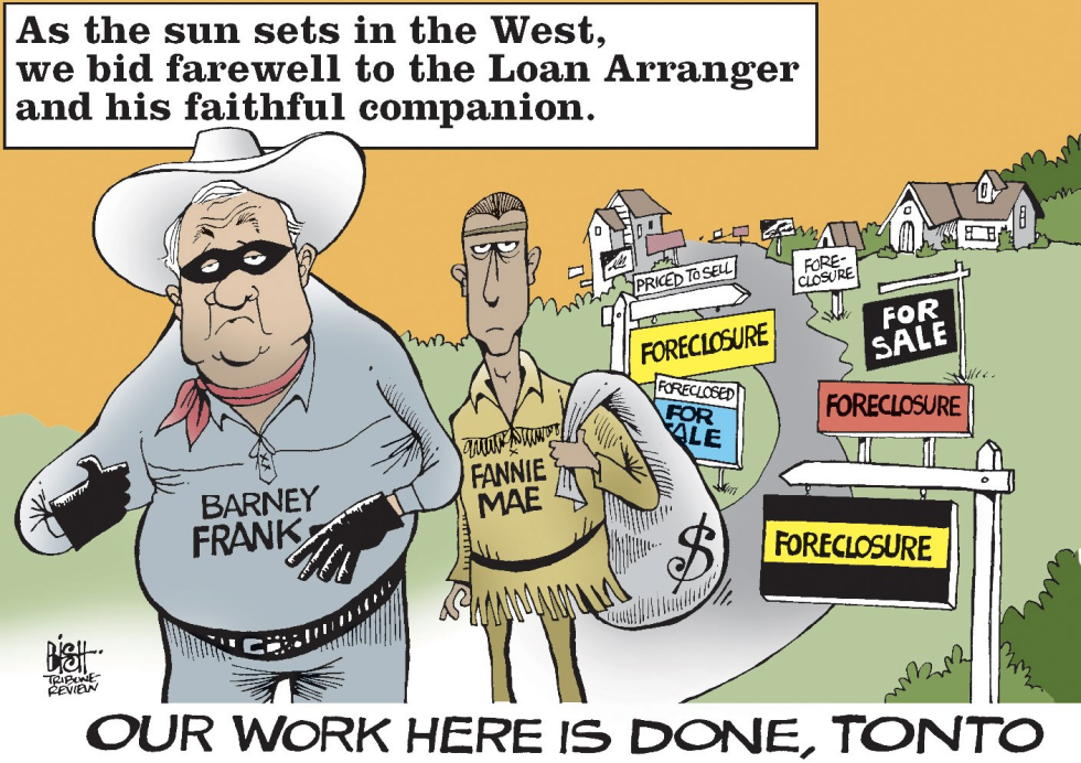 BARNEY FRANKS WORK IS DONE, COLOR