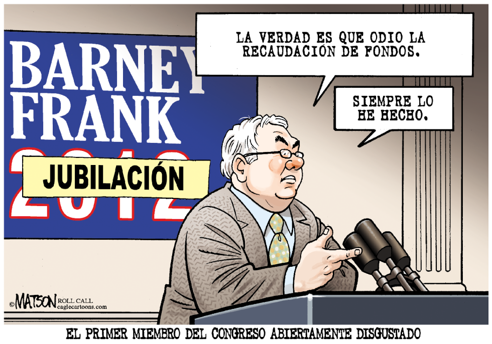 Barney Frank Anuncia su Jubilacion