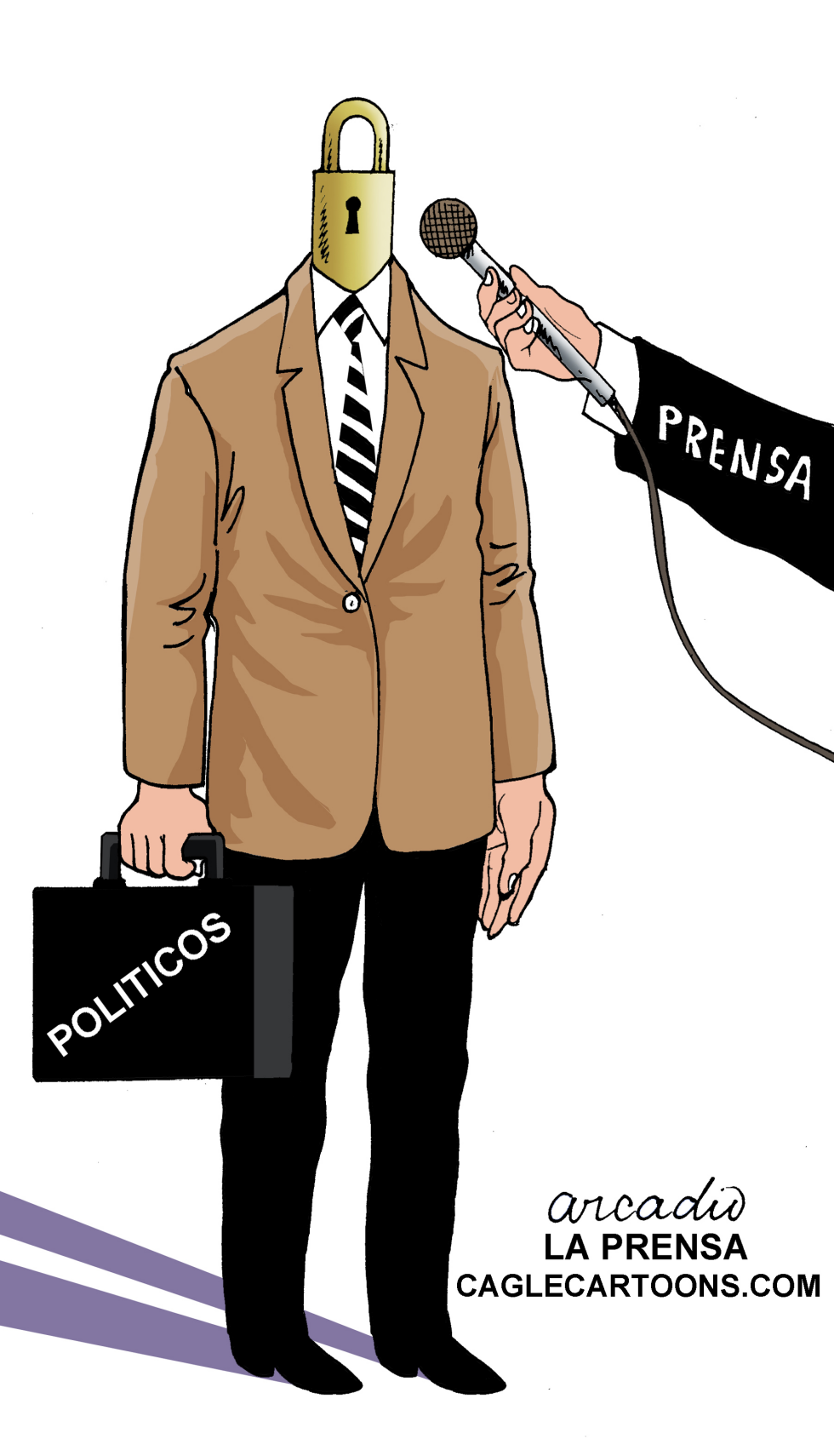  PRENSA Y GOBIERNOS by Arcadio Esquivel