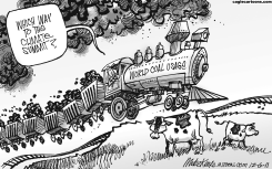 COAL USAGE  by Mike Keefe