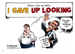 JOBLESS RATE DROPS  by Jimmy Margulies