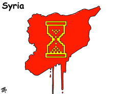 SYRIAN BLOOD by Emad Hajjaj