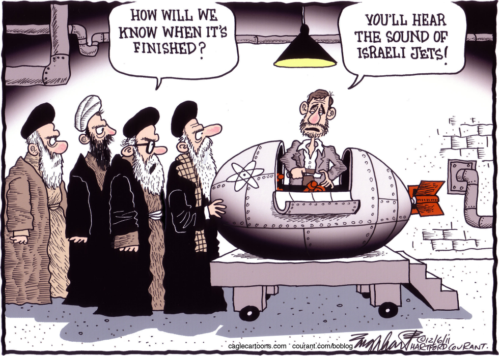  IRAN NUCLEAR CAPABILITY by Bob Englehart