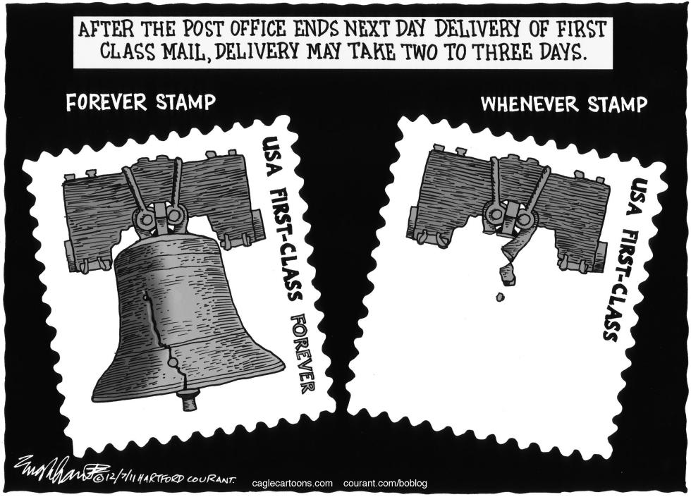  USPS by Bob Englehart