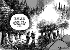 BC FIRES by Cam Cardow