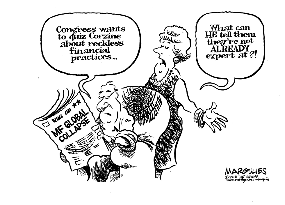 Corzine Congressional appearance