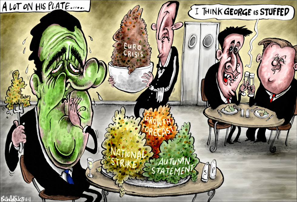 A Lot On His Plate